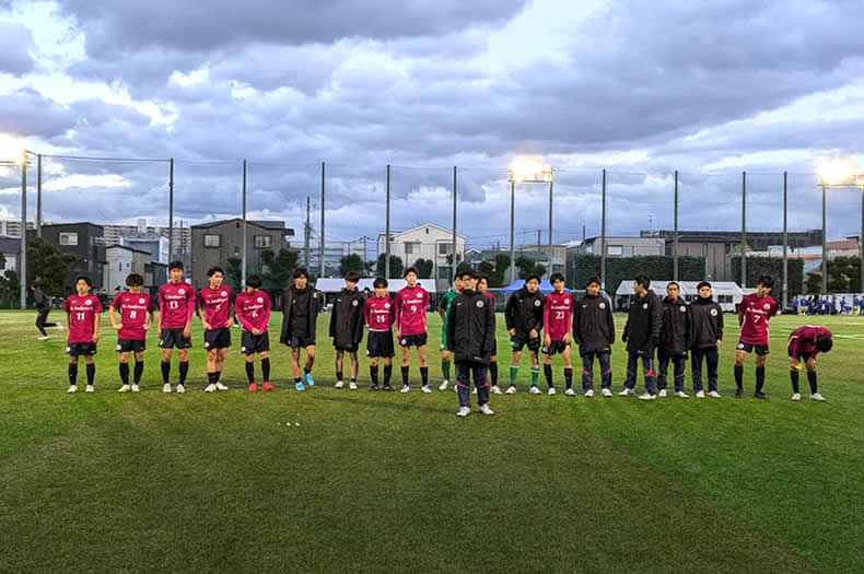 今季最終戦をを終えての挨拶